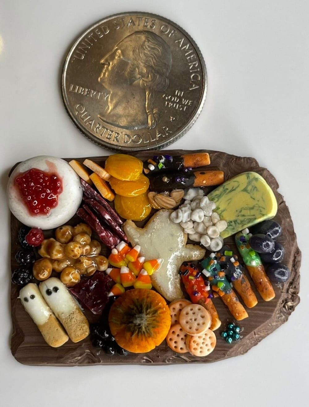 Mini Halloween Charcuterie Board